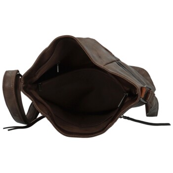 Dámská crossbody kabelka coffee - Firenze Jamia