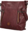 Dámská crossbody kabelka vínová - Firenze Jamia