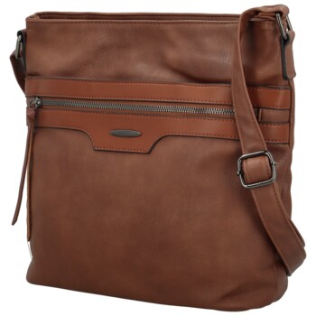 Dámská crossbody kabelka hnědá - Firenze Shira