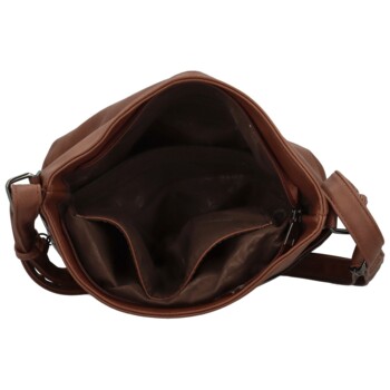 Dámská crossbody kabelka hnědá - Firenze Shira