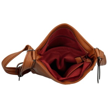 Dámská crossbody kabelka hnědá - Firenze Rosalie