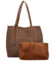 Dámský set kabelek khaki/hnědý - MaxFly Areti