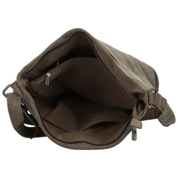 Dámská crossbody kabelka coffee - Coveri Trixana new