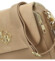 Dámská crossbody kabelka taupe - Laura Biaggi Wiana