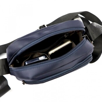 Pánská taška přes rameno tmavě modrá - Pierre Cardin Diego