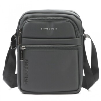 Pánská taška přes rameno šedá - Pierre Cardin Diego