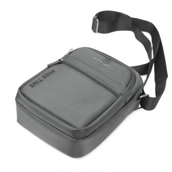 Pánská taška přes rameno šedá - Pierre Cardin Diego