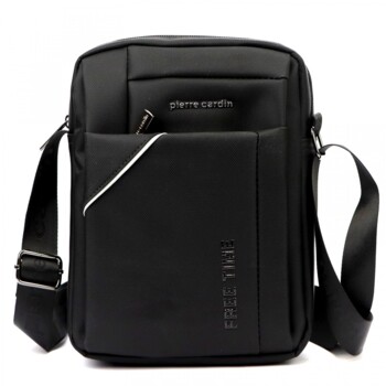 Pánská taška přes rameno černá - Pierre Cardin Eduardo