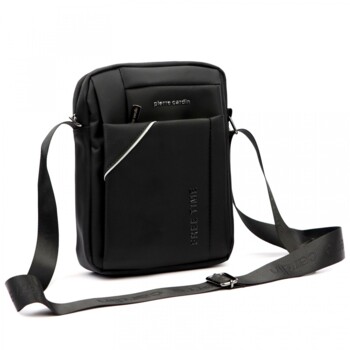 Pánská taška přes rameno černá - Pierre Cardin Eduardo