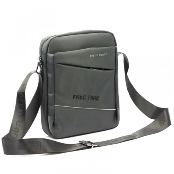 Pánská taška přes rameno šedá - Pierre Cardin Walid