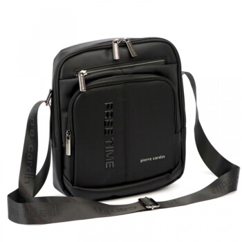 Pánská taška přes rameno černá - Pierre Cardin Gevorg