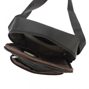 Pánská taška přes rameno černá - Pierre Cardin Gevorg