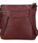Dámská crossbody kabelka vínová - Coveri Daleina new