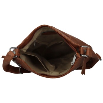 Dámská crossbody kabelka hnědá - Coveri Kara