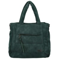 Dámská kabelka do ruky tmavě zelená - Coveri Natani