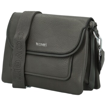 Dámská crossbody kabelka tmavě šedá - Coveri Dihya