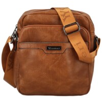 Pánská crossbody taška camel - Coveri Kaan