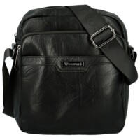 Pánská crossbody taška černá - Coveri Kaan