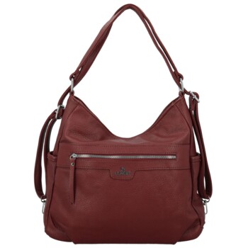 Dámský kabelko/batoh vínový - Coveri Jeton