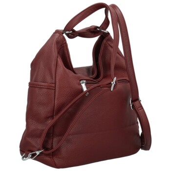 Dámský kabelko/batoh vínový - Coveri Jeton