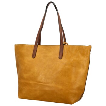Dámský set kabelek žlutý - Paolo bags Yema