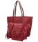 Dámský set kabelek vínový - Paolo bags Yema