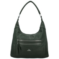 Dámská kabelka přes rameno tmavě zelená - Coveri Anife