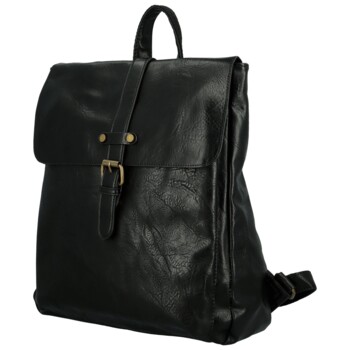 Dámský batoh černý - Paolo bags Vanetia