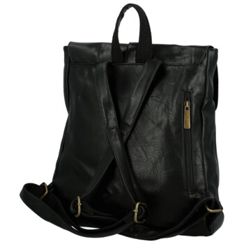 Dámský batoh černý - Paolo bags Vanetia