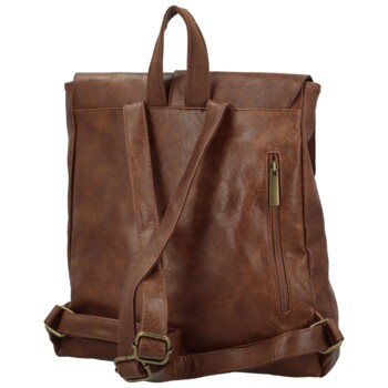 Dámský batoh coffee - Paolo bags Vanetia