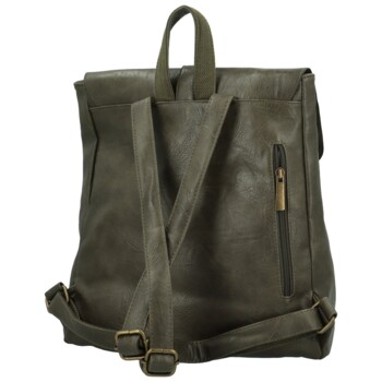 Dámský batoh zelený - Paolo bags Vanetia