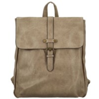 Dámský batoh tmavě béžový - Paolo bags Vanetia