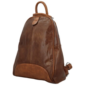 Dámský kabelko/batůžek hnědý - Paolo bags Matti