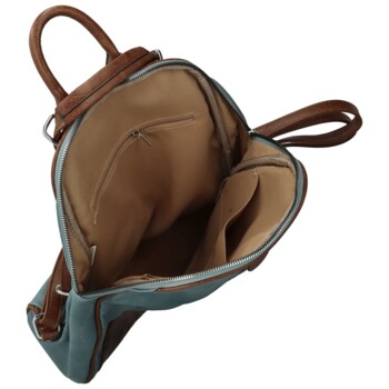 Dámský kabelko/batůžek hnědý - Paolo bags Matti