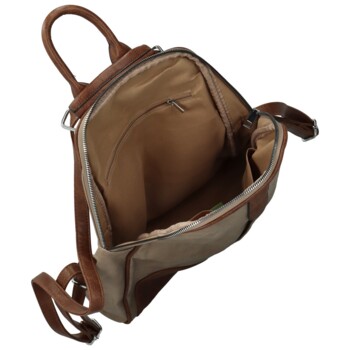 Dámský kabelko/batůžek béžový - Paolo bags Matti