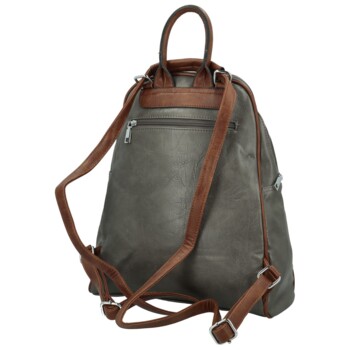 Dámský kabelko/batůžek šedý - Paolo bags Matti