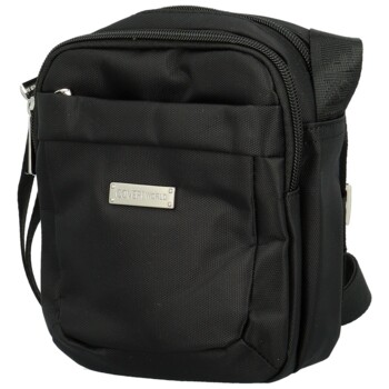 Pánská crossbody taška černá - Coveri Savvas