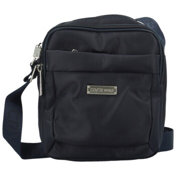 Pánská crossbody taška tmavě modrá - Coveri Savvas