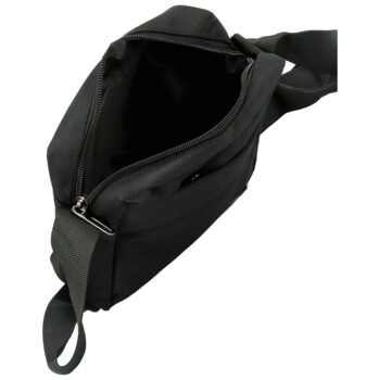Pánská crossbody taška černá - Coveri Remig