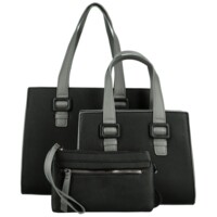 Dámský set kabelek černý - Maria C Savina