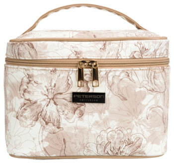 Dámská kosmetická taška krémová - Peterson Laila