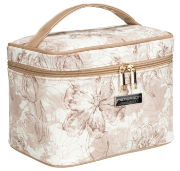 Dámská kosmetická taška krémová - Peterson Laila