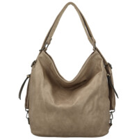 Dámský kabelko/batoh béžový - Paolo bags Vasilia