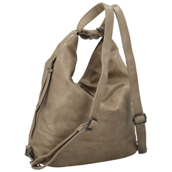 Dámský kabelko/batoh béžový - Paolo bags Vasilia