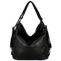 Dámský kabelko/batoh černý - Paolo bags Vasilia