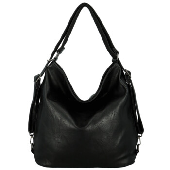 Dámský kabelko/batoh černý - Paolo bags Vasilia