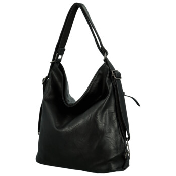 Dámský kabelko/batoh černý - Paolo bags Vasilia