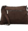 Dámská crossbody kabelka coffee - Paolo bags Talitha