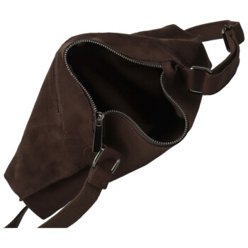 Dámská crossbody kabelka coffee - Paolo bags Talitha