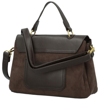Dámská kabelka do ruky coffee - Paolo bags Tess
